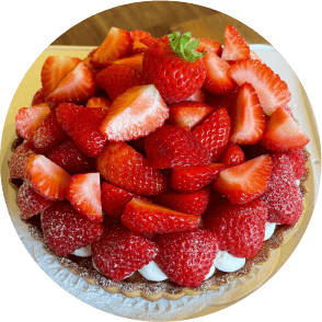 季節のタルト（いちご）