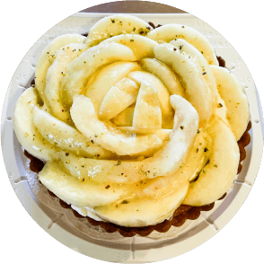 季節のタルト（桃）